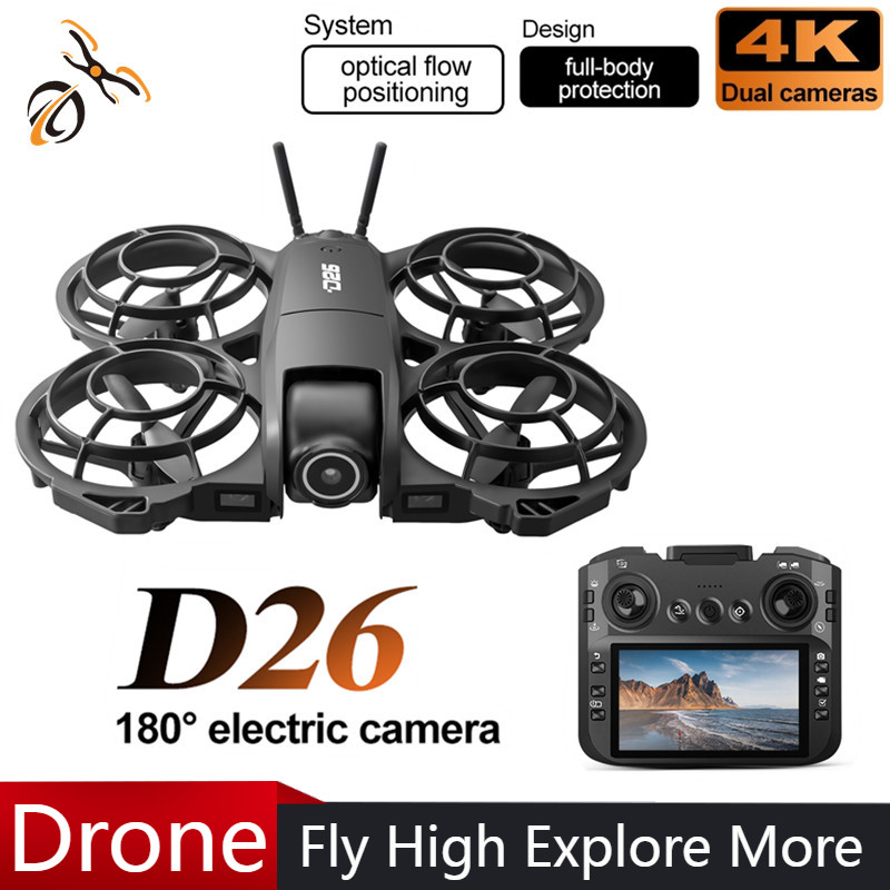 D26 Drone 4K Luchtfoto HD 180  - Drone Controller Screen recensie en prijs