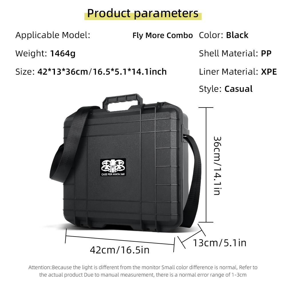 Explosieveilige opbergdoos Opb - Drone Hard Shell Case recensie en prijs